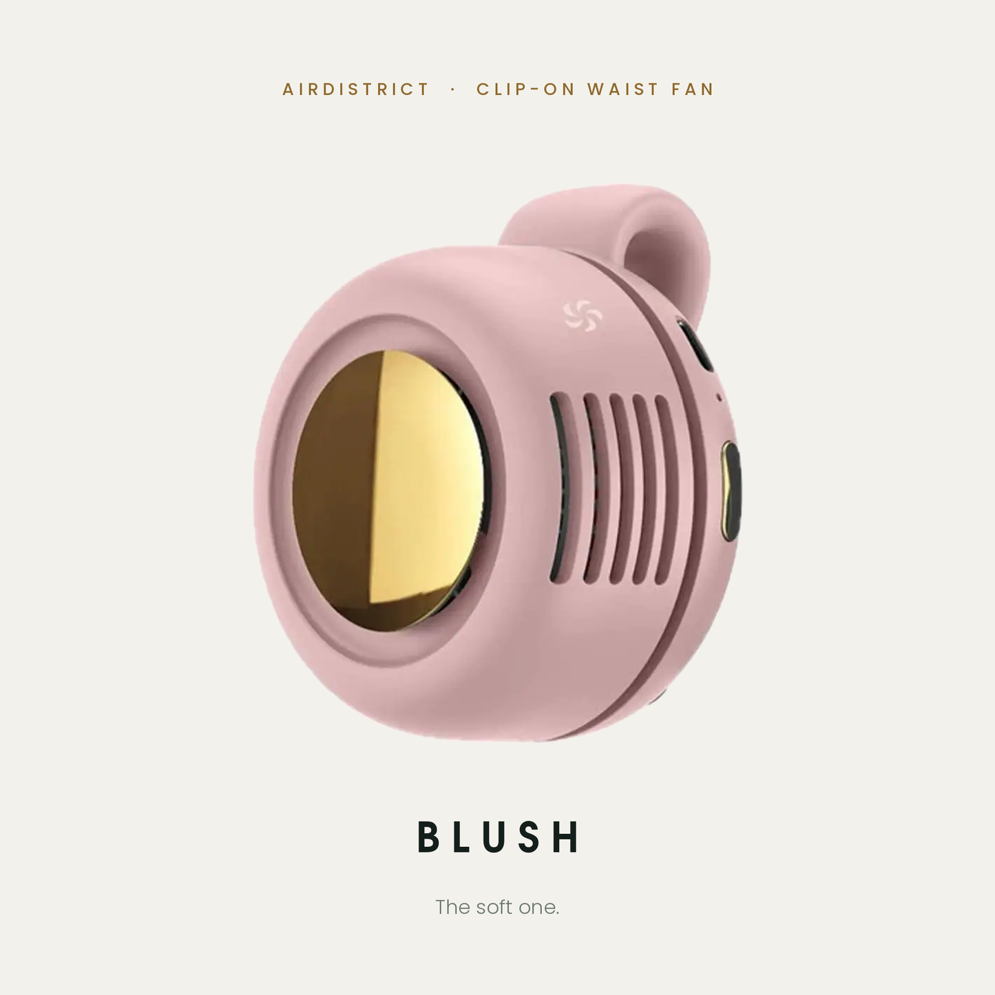 AirDistrict Clip-On Waist Fan